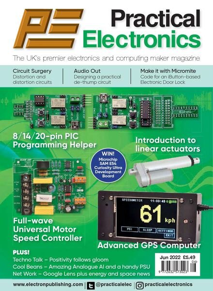 Practical Electronics – June 2022 Cover