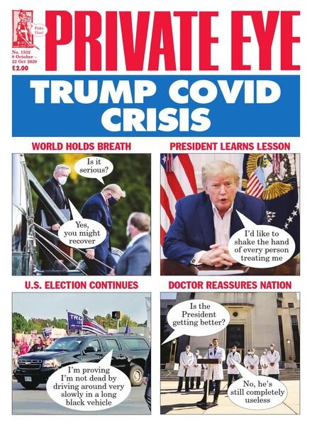 Private Eye Magazine – Issue 1532 – 29 October 2021 Cover