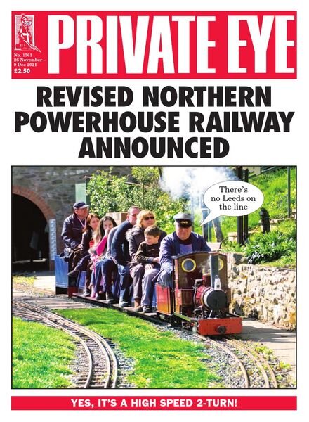 Private Eye Magazine – Issue 1561 – 26 November 2021 Cover