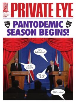 Private Eye Magazine – Issue 1562 – 10 December 2021