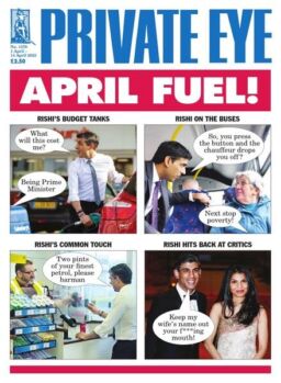 Private Eye Magazine – Issue 1570 – 1 April 2022