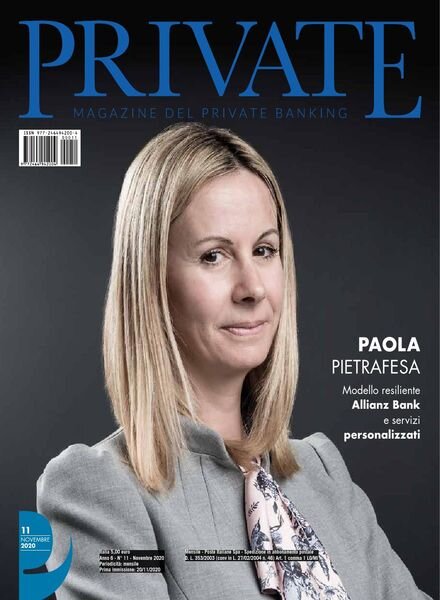 Private – Novembre 2020 Cover