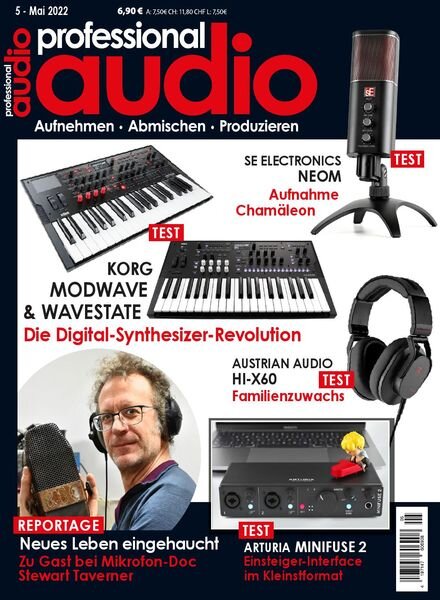Professional Audio – Mai 2022 Cover