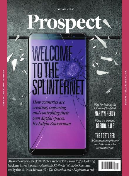 Prospect Magazine – June 2022 Cover