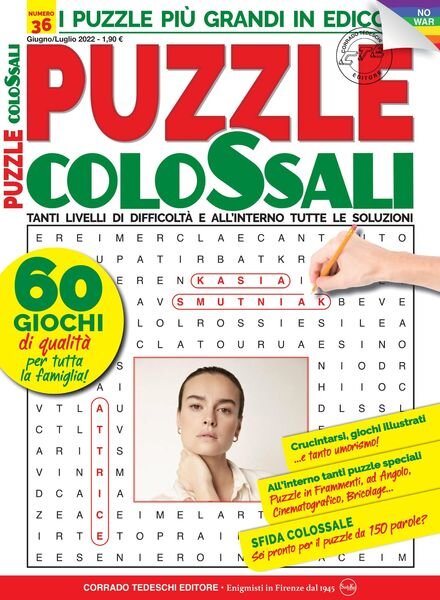 Puzzle Colossali – giugno 2022 Cover