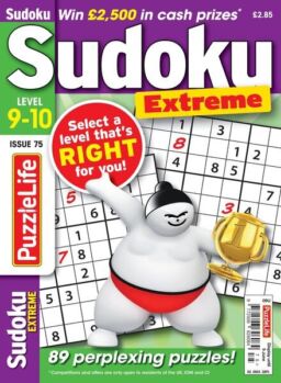 PuzzleLife Sudoku Extreme – May 2022