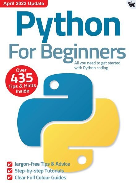 Python for Beginners – April 2022 Cover