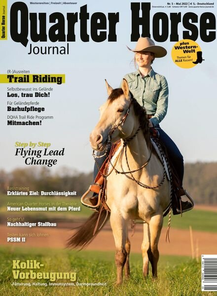 Quarter Horse Journal – April 2022 Cover