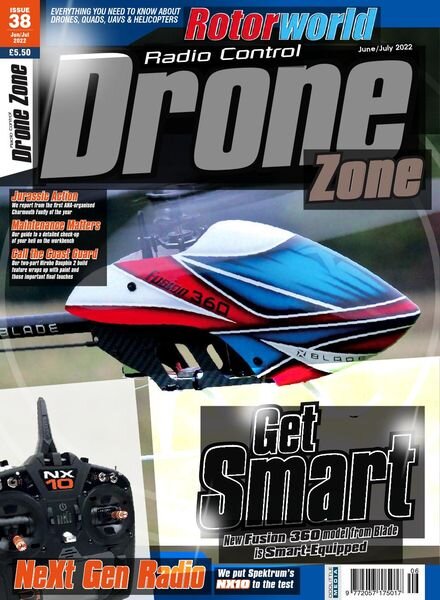 Radio Control DroneZone – Issue 38 – June-July 2022 Cover