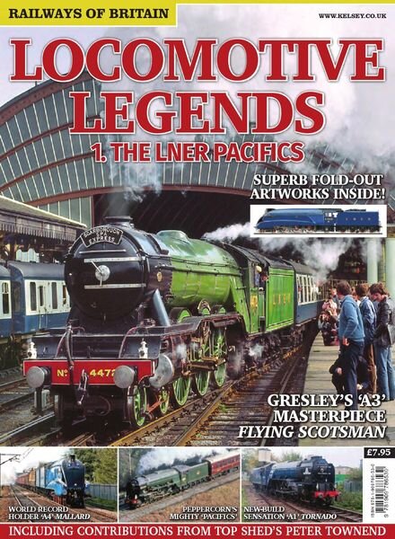 Railways of Britain – Locomotive Legends n.1 The LNER Pacifics – December 2014 Cover