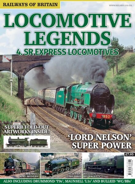 Railways of Britain – Locomotive Legends n.4 SR Express Locomotives – September 2015 Cover