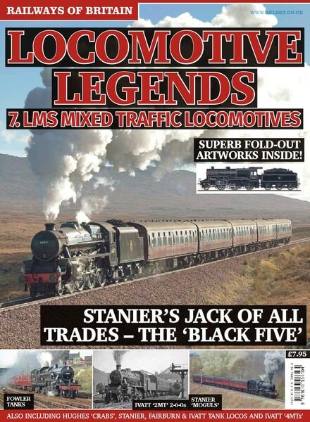 Railways of Britain – Locomotive Legends n.7 LMS Mixed Traffic Locomotives – June 2016 Cover
