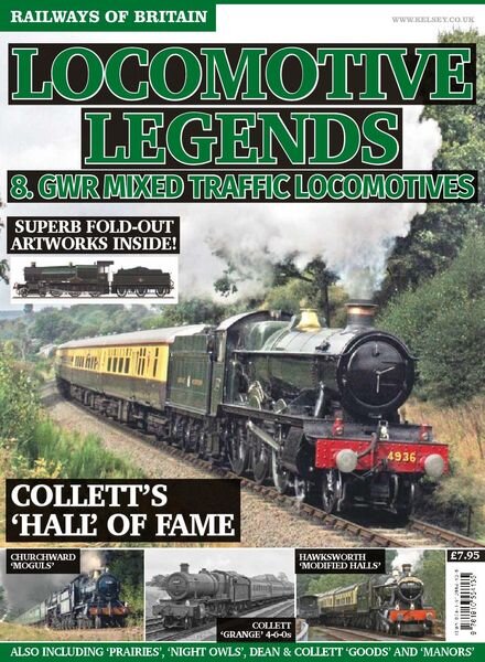 Railways of Britain – Locomotive Legends n.8 GWR Mixed Traffic Locomotives – September 2016 Cover