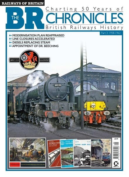 Railways of Britain – The BR Chronicles n.3 1958-1962 – August 2021 Cover
