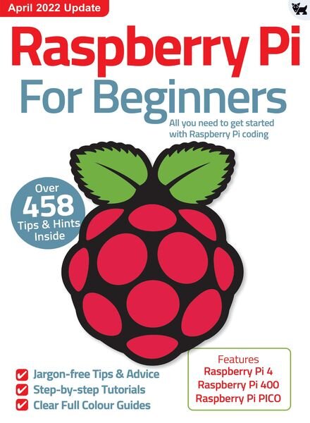 Raspberry Pi For Beginners – April 2022 Cover