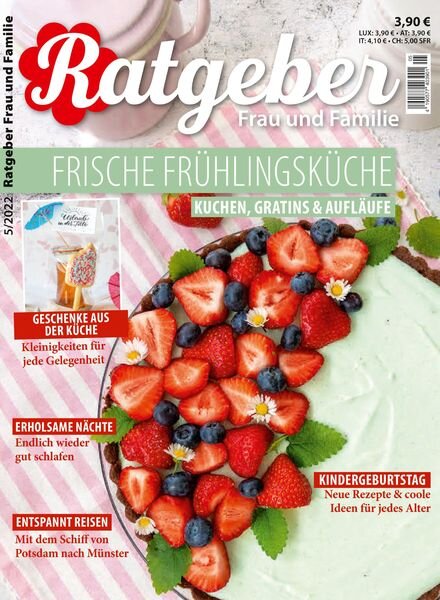 RATGEBER Frau und Familie – April 2022 Cover