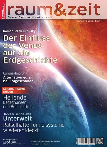 raum&zeit – April 2022 Cover
