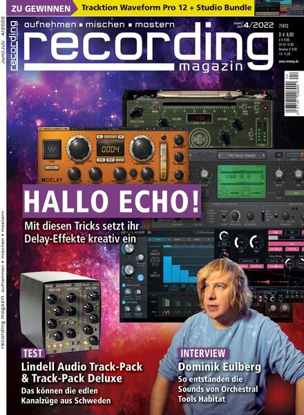 Recording Magazin – Juni 2022 Cover