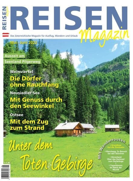 REISEN-Magazin – April 2022 Cover