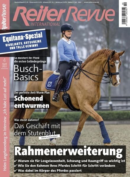 Reiterrevue International – Marz 2022 Cover