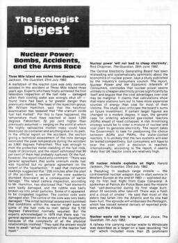 Resurgence & Ecologist – Digest Vol 12 N 4 – July-August 1982