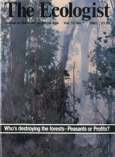 Resurgence & Ecologist – Ecologist Vol 12 N 1 – January-February 1982 Cover