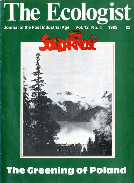 Resurgence & Ecologist – Ecologist Vol 12 N 4 – July-August 1982 Cover