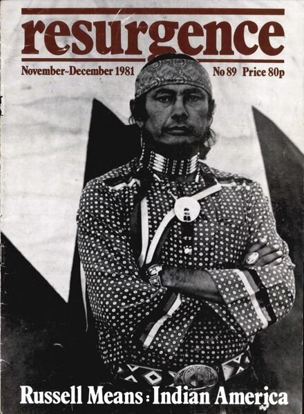 Resurgence & Ecologist – Resurgence 89 – November-December 1981 Cover