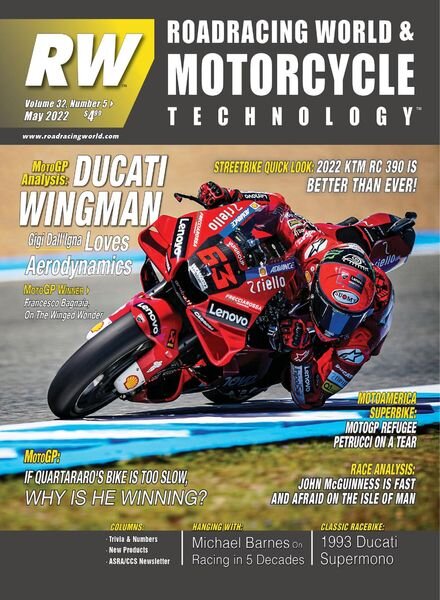 Roadracing World – May 2022 Cover