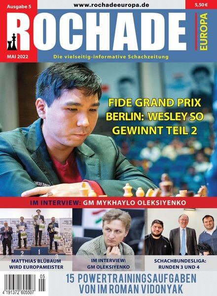 Rochade Europa – 29 April 2022 Cover