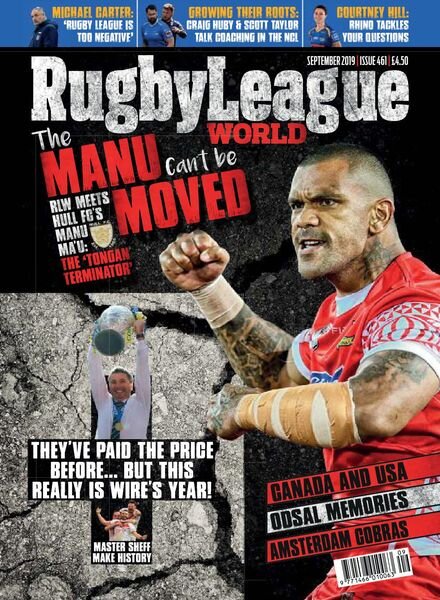 Rugby League World – Issue 461 – September 2019 Cover