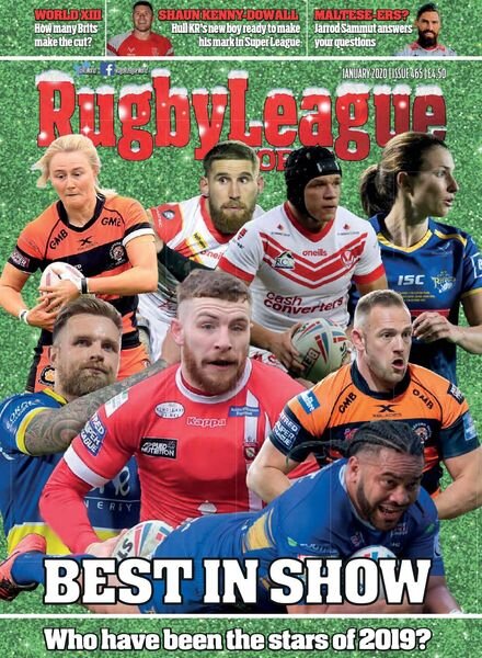 Rugby League World – Issue 465 – January 2020 Cover