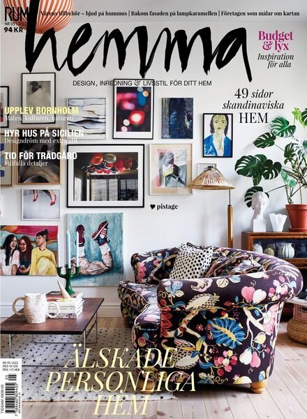 Rum Hemma – april 2022 Cover