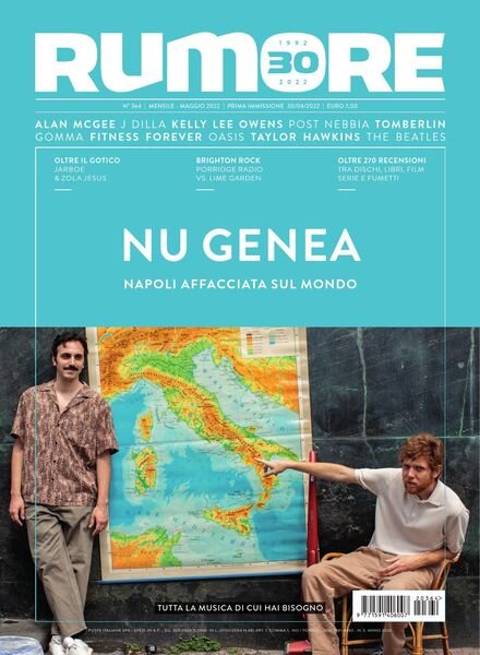 Rumore – Maggio 2022 Cover