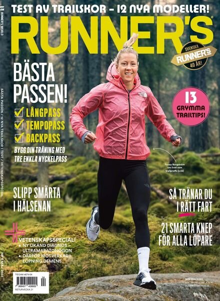 Runner’s World Sverige – april 2022 Cover