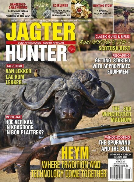 SA Hunter-Jagter – May 2022 Cover