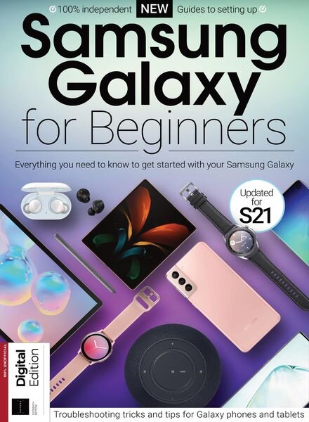Samsung Galaxy for Beginners – May 2022 Cover