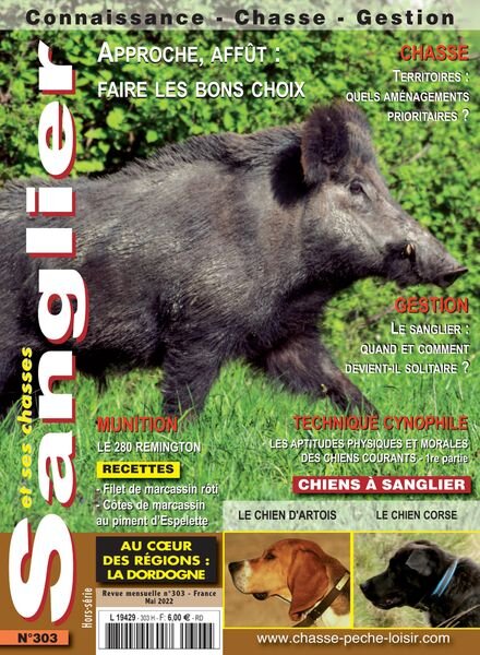 Sanglier et ses Chasses – Hors-Serie – Mai 2022 Cover