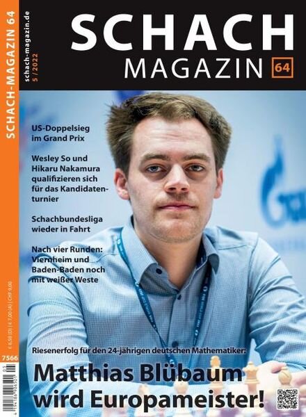 Schach-Magazin 64 – Mai 2022 Cover