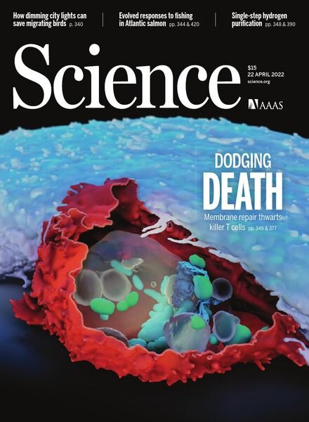 Science – 22 April 2022 Cover