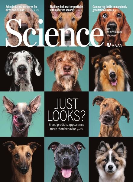 Science – 29 April 2022 Cover
