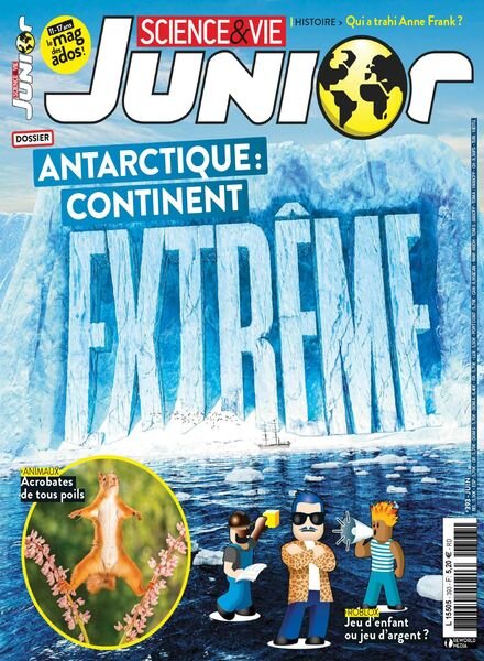 Science & Vie Junior – juin 2022 Cover