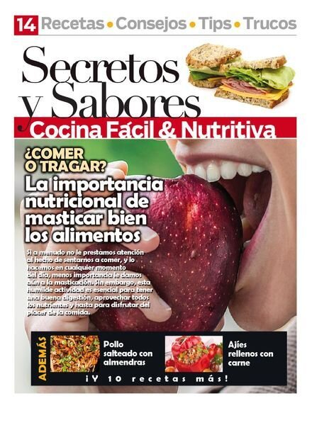 Secretos & Sabores – junio 2022 Cover