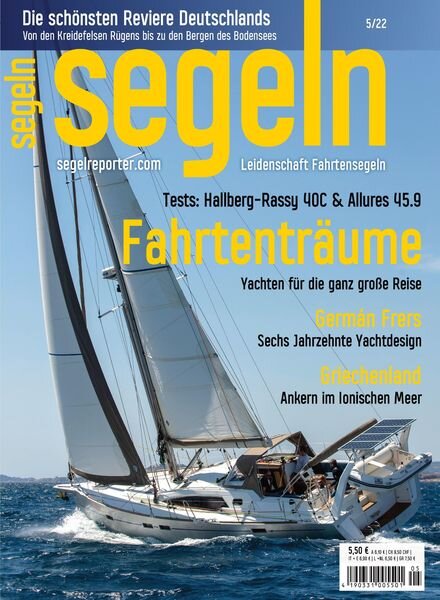 segeln – April 2022 Cover