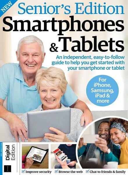 Senior’s Edition Smartphones & Tablets – 13th Edition 2022 Cover