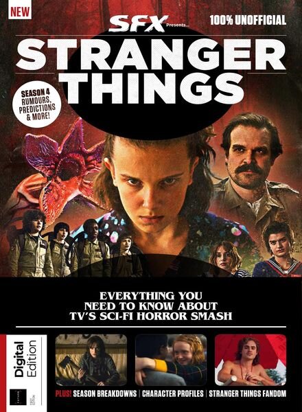 SFX Presents – The Ultimate Guide to Stranger Things – 1st Edition 2022 Cover