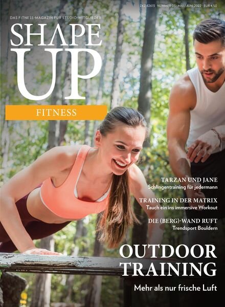 shape UP Fitness – Mai 2022 Cover