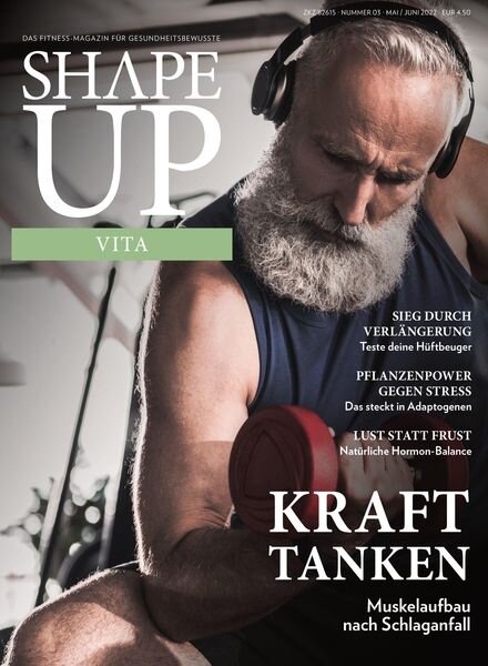 shape UP Vita – Mai 2022 Cover