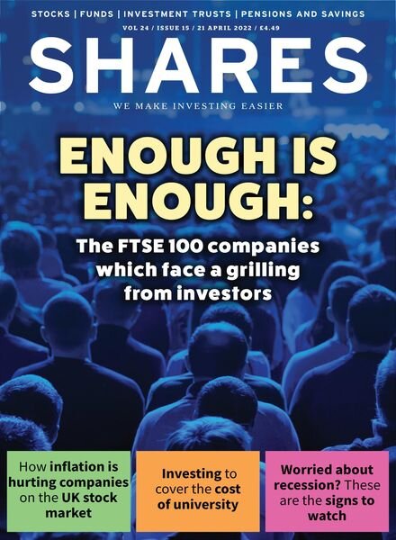 Shares Magazine – 21 April 2022 Cover