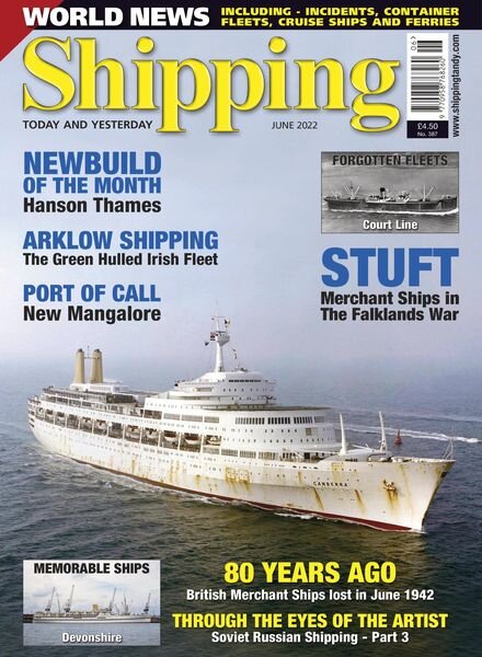Shipping Today & Yesterday – May 2022 Cover